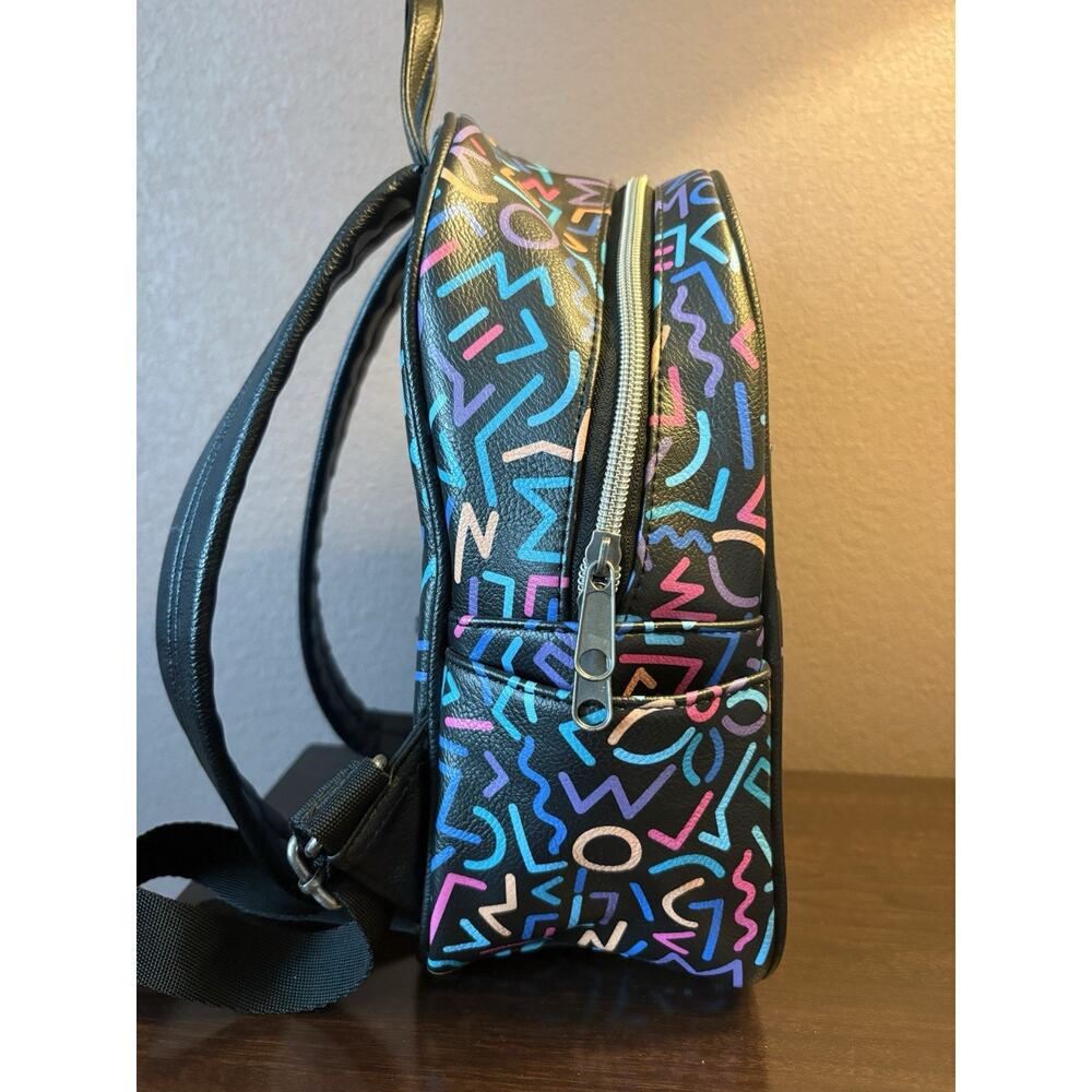 Funko Stranger Things Retro Style Mini Backpack Geometric 80s Design New - Picture 2 of 7